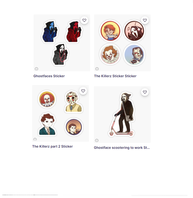 OfficeOFHorror's tweet photo. Hello! I decided to use redbubble to sell some of my art designs! I had this account years ago, but never used it so sorry for the weird username lol. Here are some of the products samples of each of my design! There's more option btw! 

https://t.co/xdCGjjjrOh https://t.co/mvgN5CifEH
