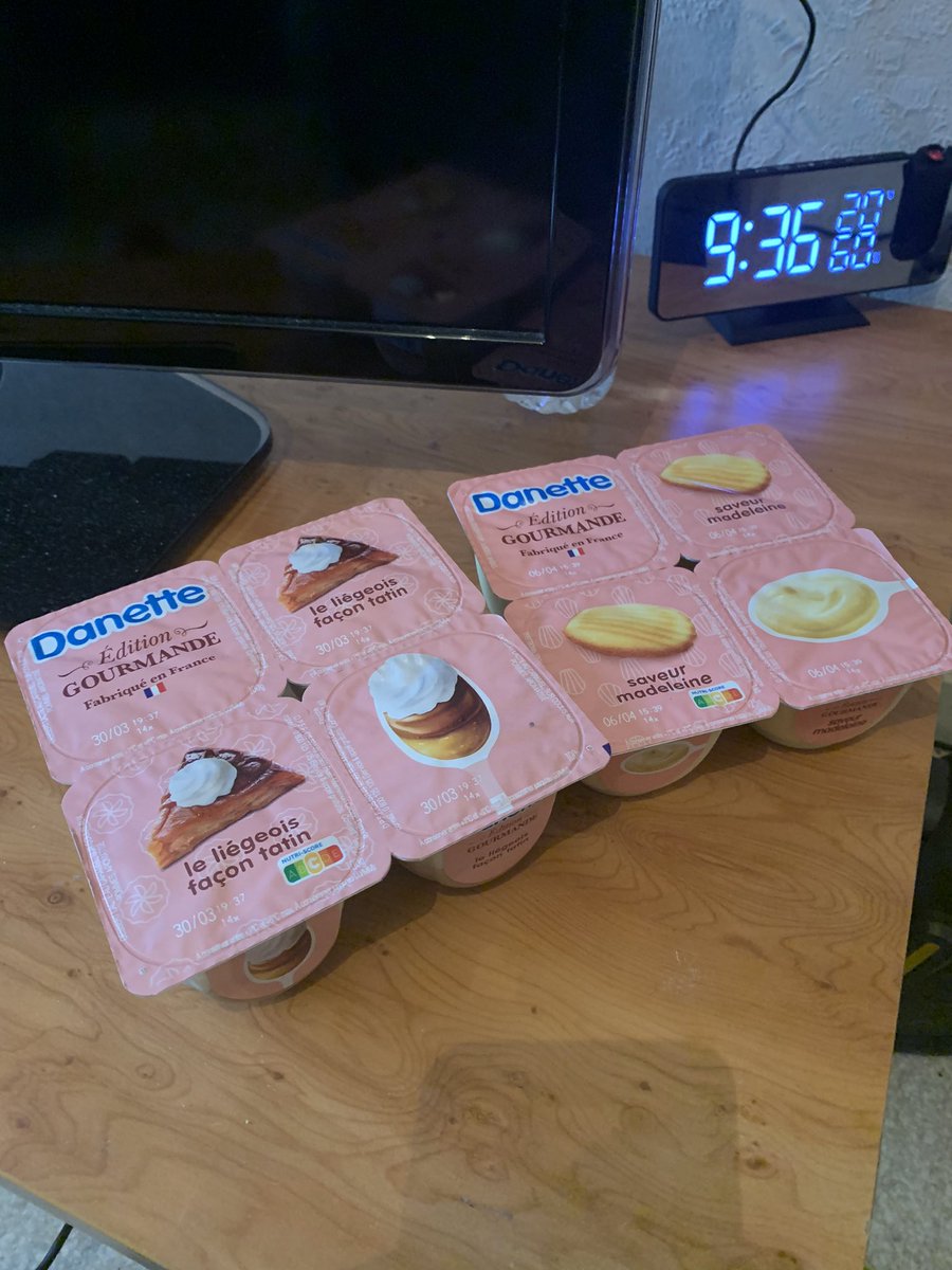 ytpzh's tweet photo. J’ai reçu les nouvelles @DanetteFR en avant-première édition gourmande ! Elles ont l’air délicieuses ! https://t.co/jla36FZwLF