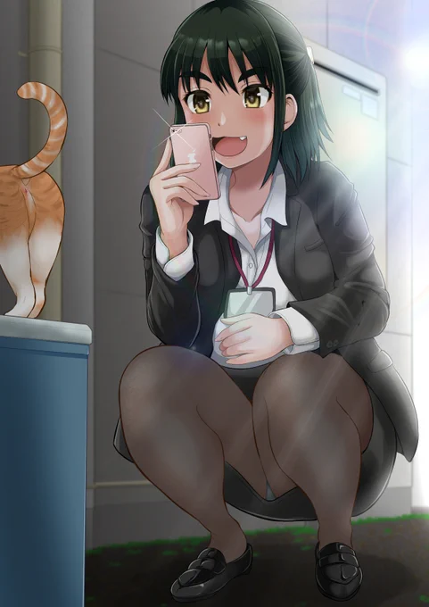 気になるあの娘が路地裏で… 