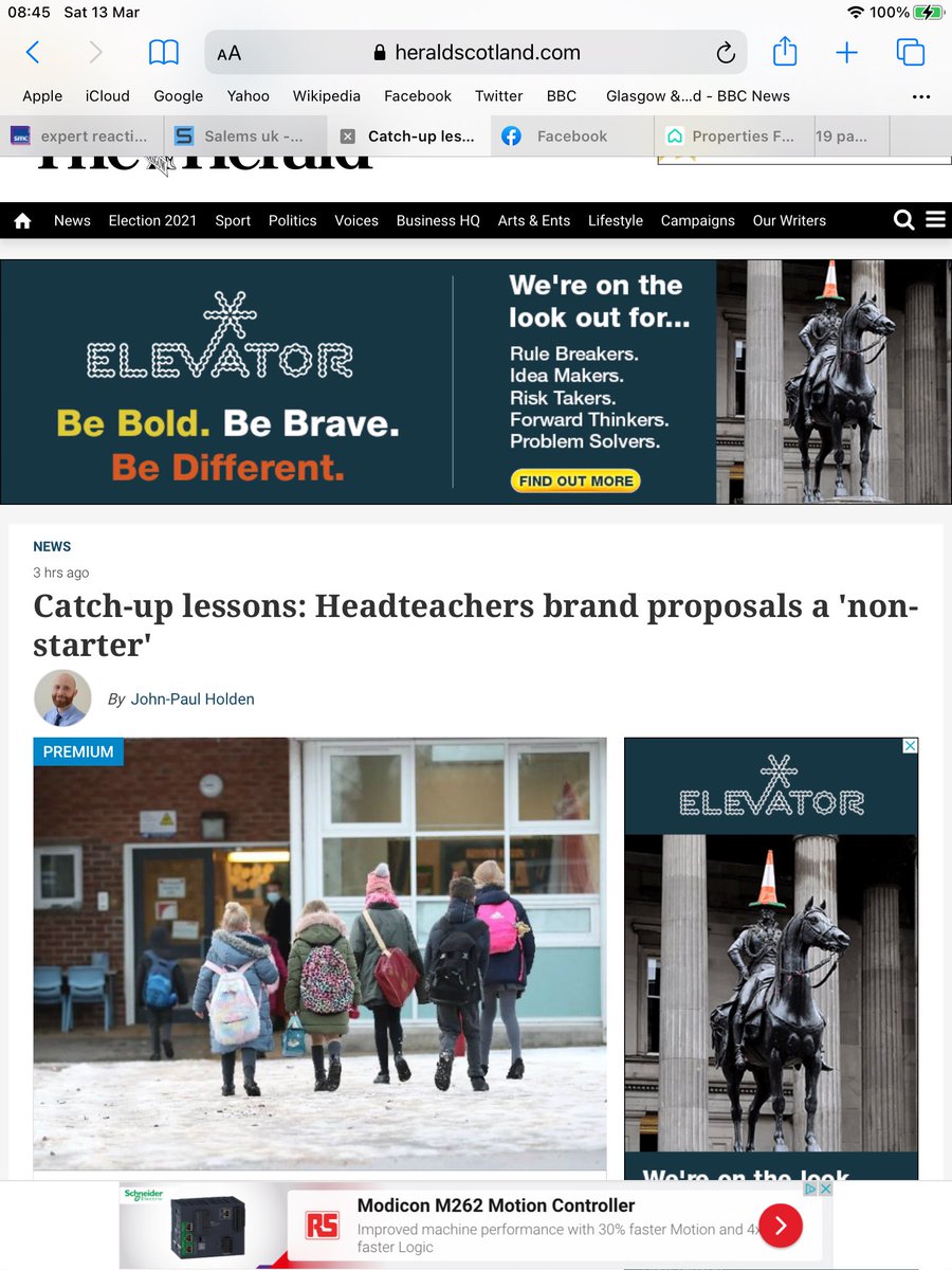 EleanorNess's tweet image. #TheHerald one view is #readerview with hardly any news at all, the other is full of adverts and again hardly any news at all. I can’t believe this is a subscription that I pay for. #notgoodenough