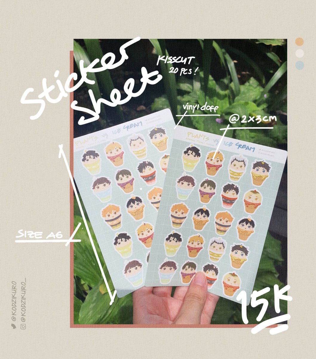 kiiouko's tweet photo. ⭐ OPEN PRE ORDER! 
— haikyuu fanmerch by kodzikuro

katalog:
• acrylic keychain
• sticker pack
• sticker sheet

click thread ini for more info! ⭐
(rts and shares appreciated ♡) https://t.co/96BbOqRdEZ