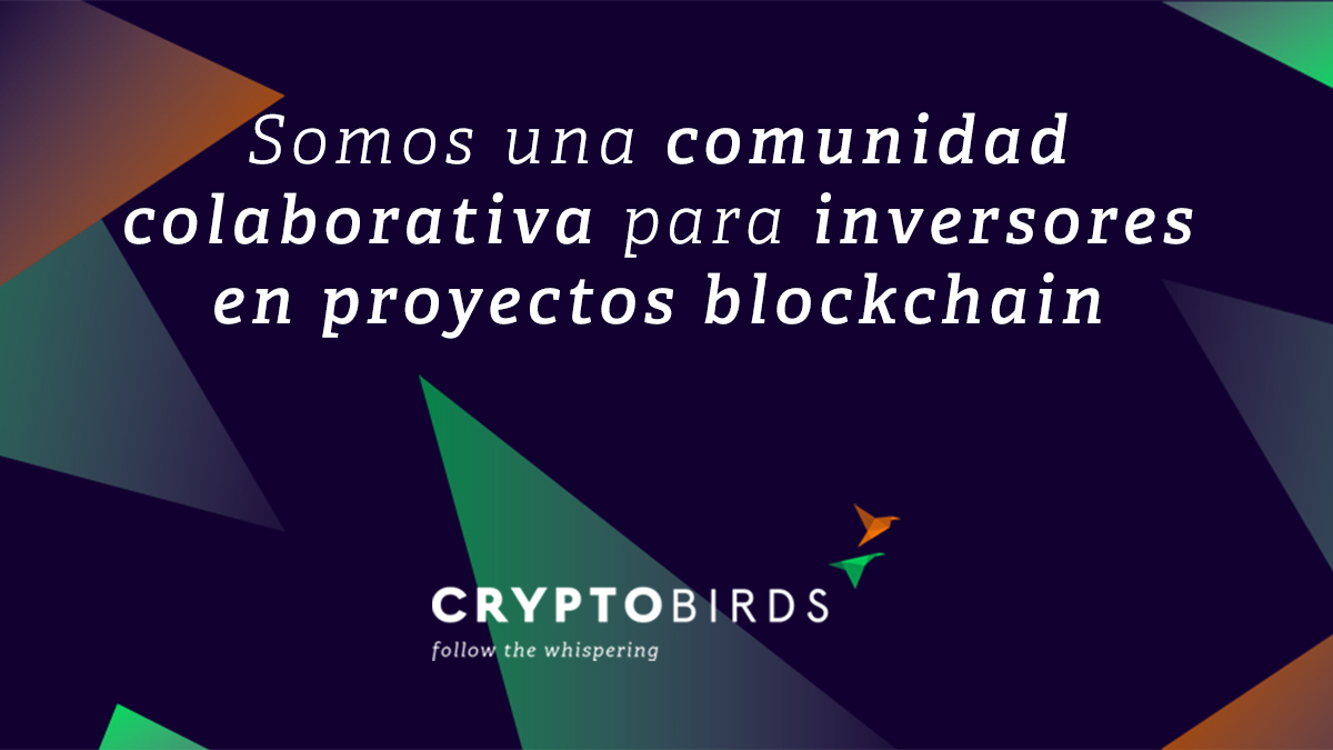 CryptoBirds's tweet photo. Somos una comunidad #colaborativa para #inversores en proyectos #blockchain. Pretendemos que los usuarios de la plataforma tengan acceso a una información de mayor calidad sobre la escena de #inversiones en #proyectosblockchain.
👉 https://t.co/XSi7QXJ6tc https://t.co/ZV2adBxcfd