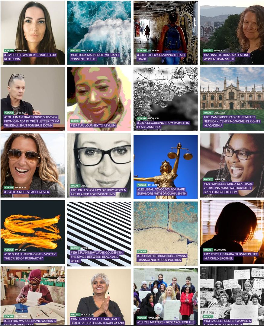 FiLiA_charity's tweet photo. 132 #Feminist #podcasts should keep you busy this weekend ....

Listen, subscribe and join us at FiLiA2021 on 16th - 17th October

#FiLiA2021

https://t.co/X6dOC6PLMP https://t.co/boYLAQ3UMz