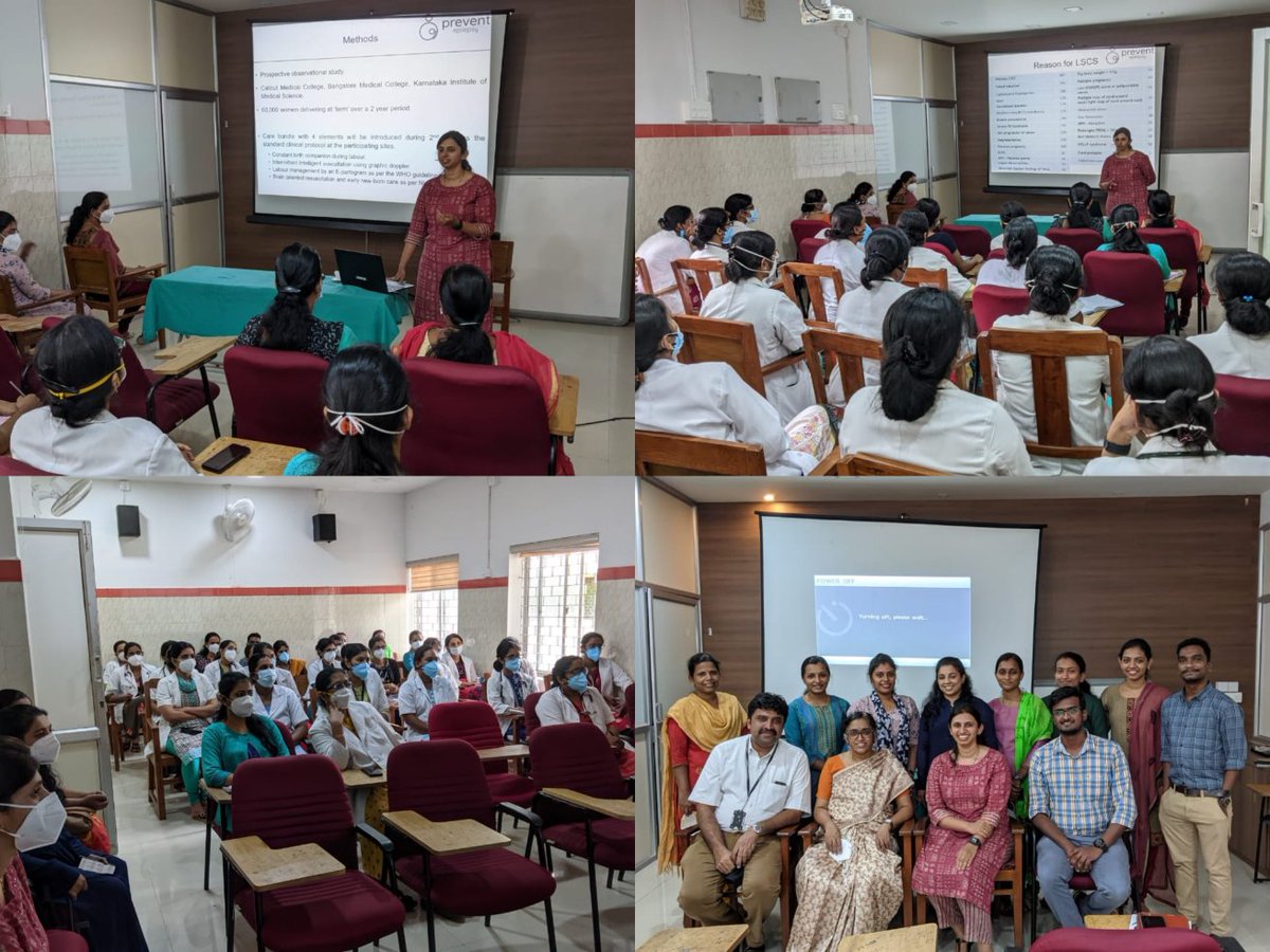CPN_NeoNeuro's tweet photo. Yesterday was an eventful day at Calicut with Pallavi G providing PREVENT study's reorientation, latest updates, and planning next steps with all the IMCH site PIs, clinical team, and PREVENT Calicut team. #planning #updates  #PREVENTstudy #LMICs #Calicut #IMCH #OBGYN https://t.co/1olZv0EKMq