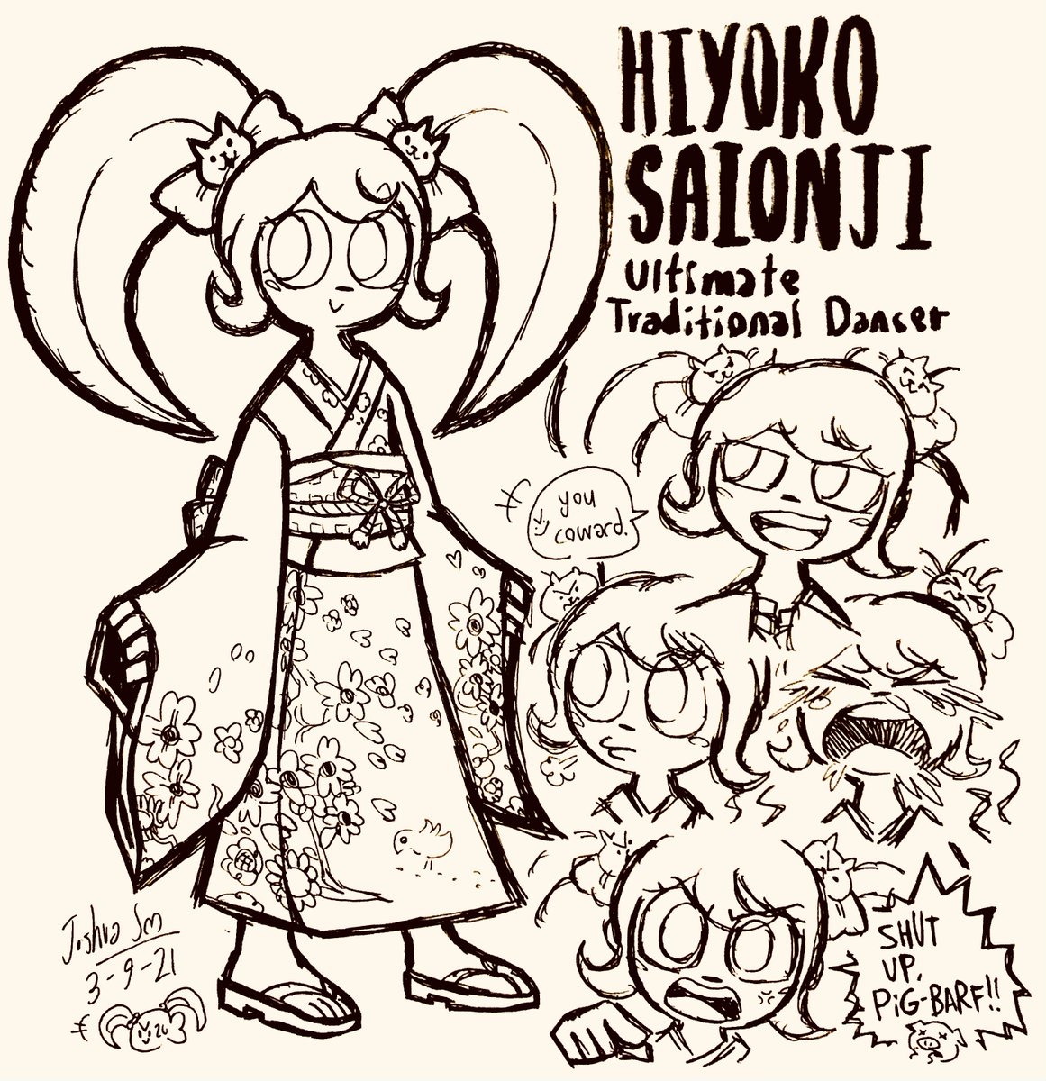 Hiyoko Saionji and Toko Fukawa Doodles
That's it for all my Danganronpa doodles thus far :)
#danganronpa #danganronpa2 #Danganronpafanart #hiyokosaionji #tokofukawa