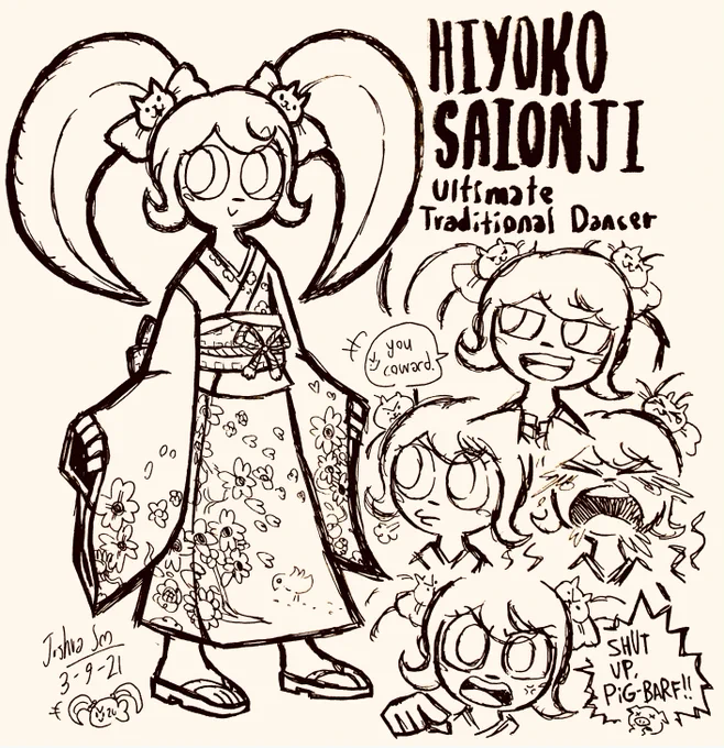 Hiyoko Saionji and Toko Fukawa Doodles
That's it for all my Danganronpa doodles thus far :)
#danganronpa #danganronpa2 #Danganronpafanart #hiyokosaionji #tokofukawa 