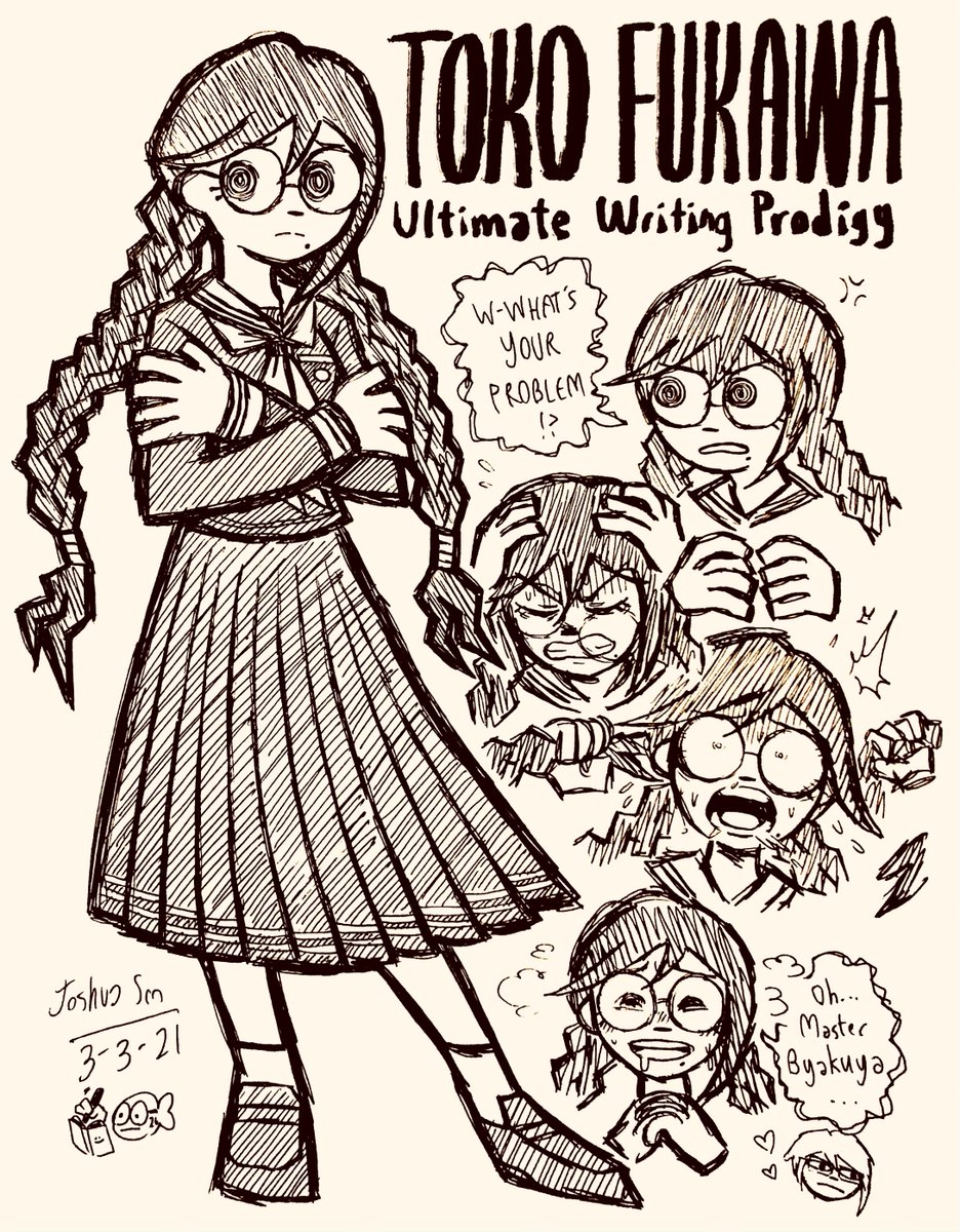 Hiyoko Saionji and Toko Fukawa Doodles
That's it for all my Danganronpa doodles thus far :)
#danganronpa #danganronpa2 #Danganronpafanart #hiyokosaionji #tokofukawa