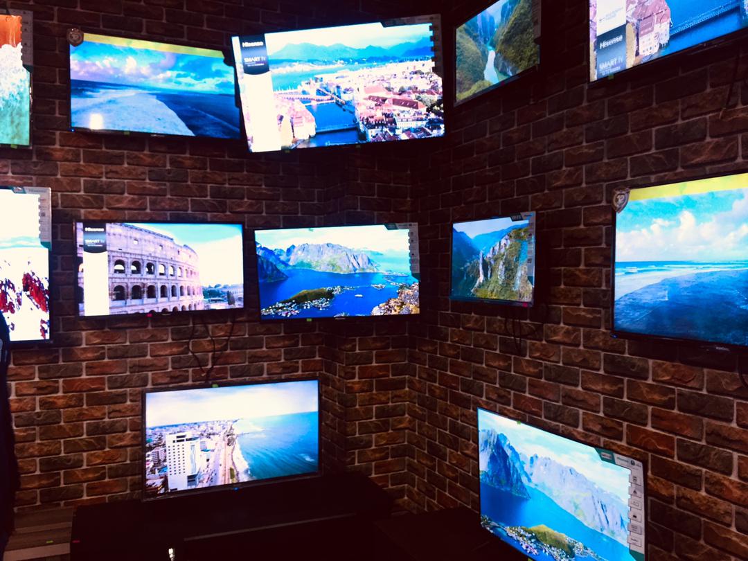 Is it airpods that you want? Screen guards or phone repair. Is it a TV, sound speakers, phones, any other electrical home appliances? Just DM <a href="/samysalez/">SAMY SALES</a> to get you sorted. All sizes of TV's are available and comes with a free wall mount. Call 0705462362. 📍Ivory Plaza shop G26 😊