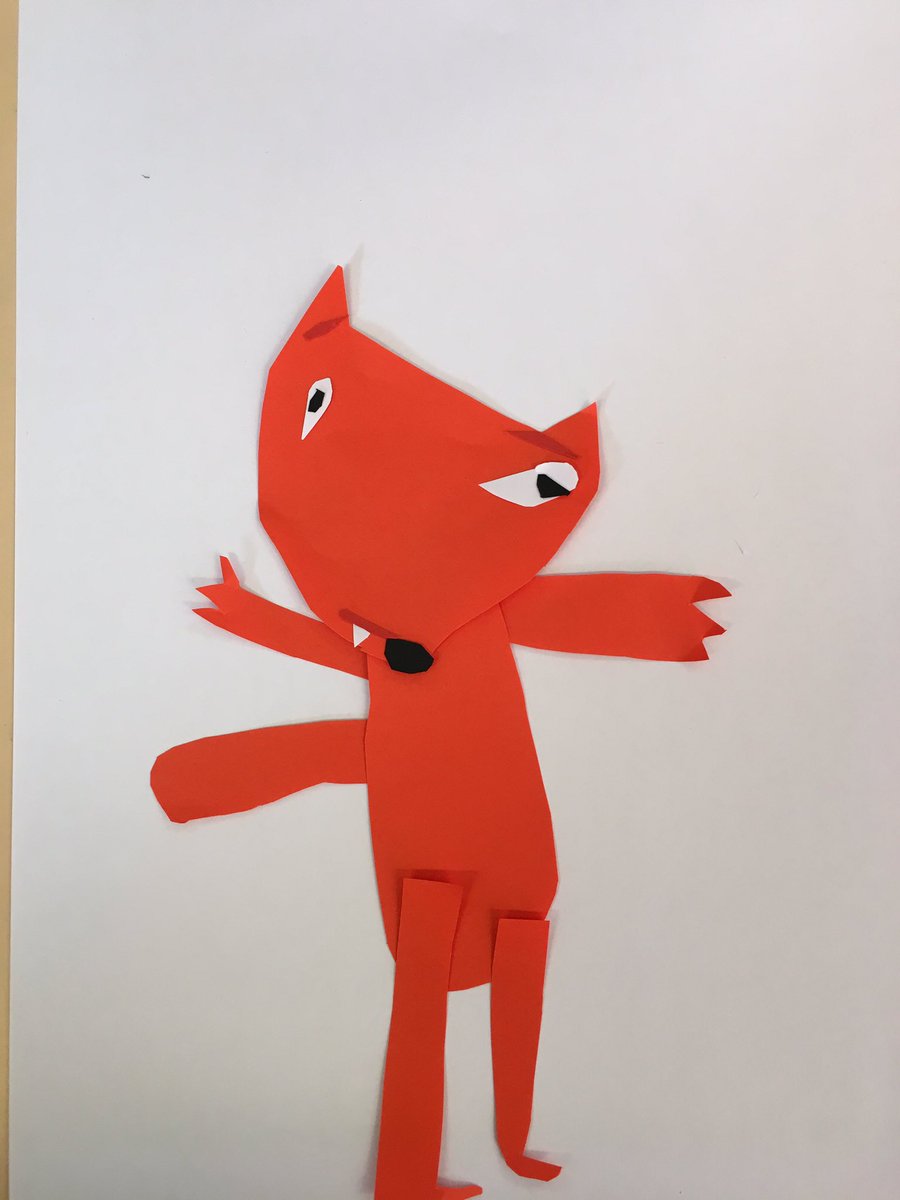 classe_celia's tweet photo. Salon du livre du Plan. Pierrick Bisinski est venu dans notre classe pour nous parler de son travail. Création de personnages en papier découpé. @dromelecture https://t.co/aQI11NR36G
