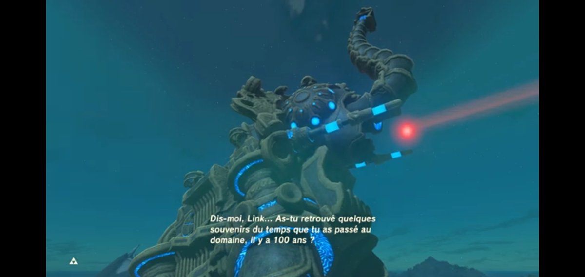 1/3 Hi  #zeldatwt, I just wanted 2 share with you the French version of the DLC dialogue with  #Mipha in  #BOTW .1st she asks him whether or not he recovered some memories of the time he spent in the  #Zora domain 100 years ago  #zelda  #BOTW2  #hwaoc_spoilers  #NintendoSwitch  #Nintendo