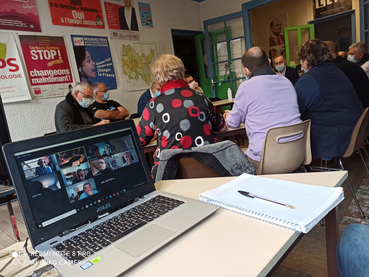 FedePS01's tweet photo. Aujourd'hui c'est Conseil fédéral de la @FedePS01
@PSBourg @MarcAntoinePass @FlorenceBlatrix @CGreffet @partisocialiste https://t.co/PHodV9yuoE