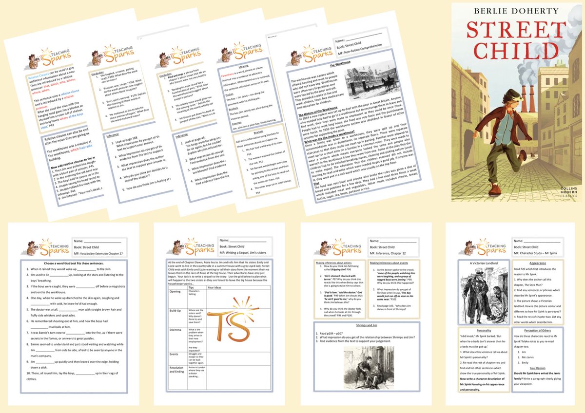 TeachingSparks's tweet image. Literacy Book Packs and Short Stories read by authors at

📙📗📘TeachingSparks.com📙📗📘