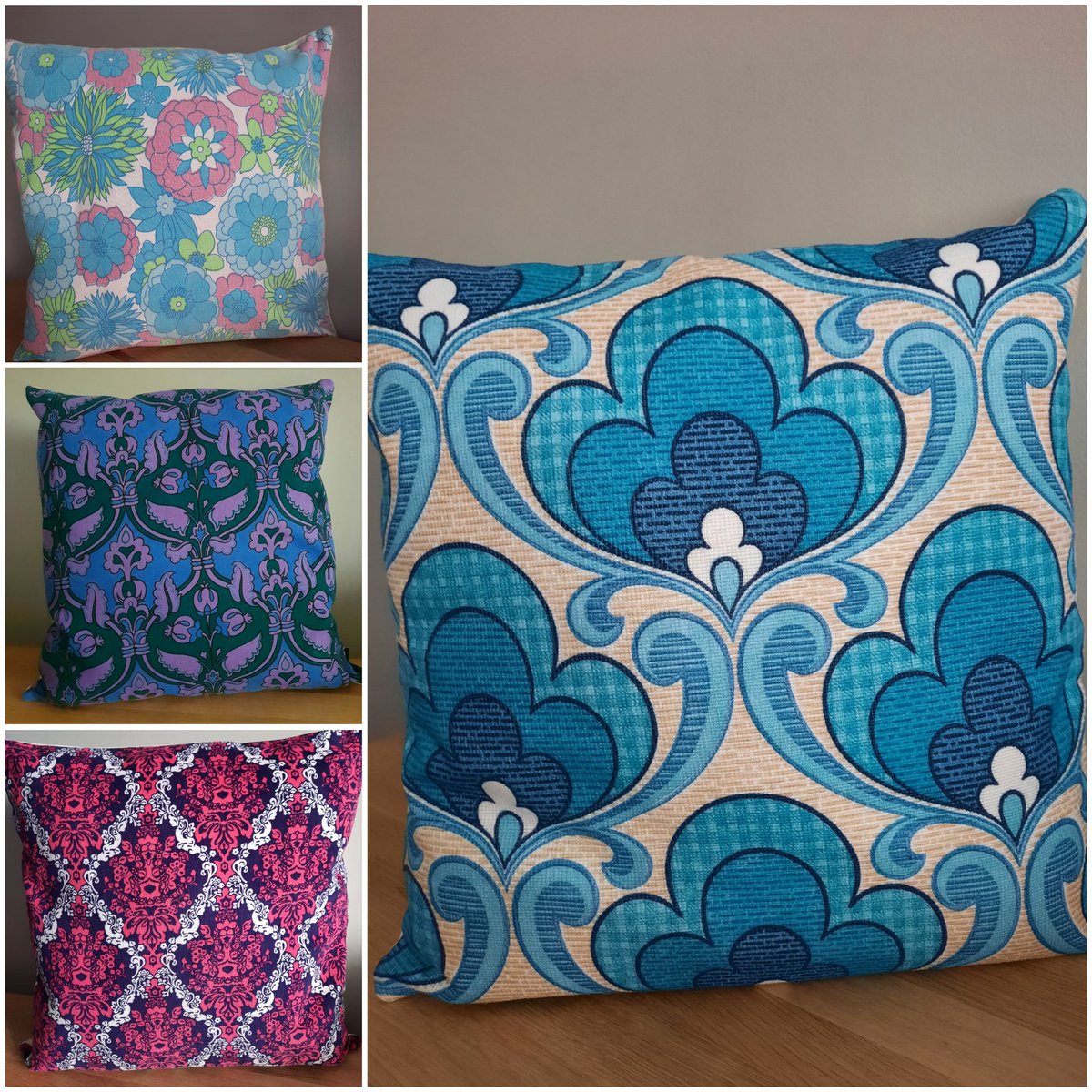 Blues & purples this morning

#handmadeinscotland #handmadeinuk #vintage #homedecor #vintagehome #onlinevintagefair #ukgiftAM #ukgifthour #shopscotland #handmade #shopindie #giftideas

Laracraftcreations.etsy.com