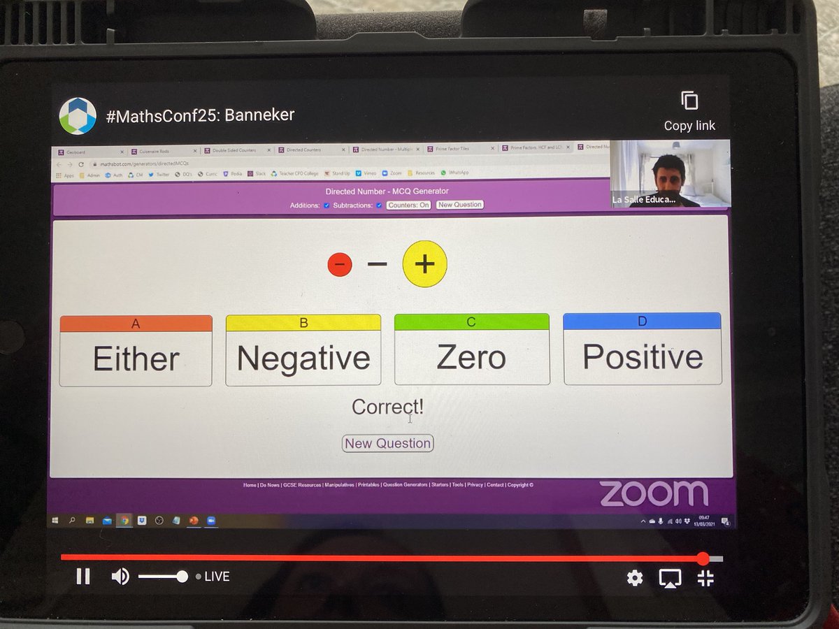 missradders's tweet image. Yes @StudyMaths!! Coming soon to MathsBot.  #MathsConf25