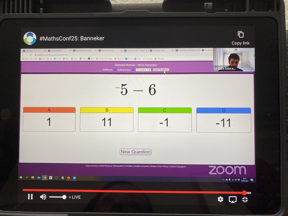 missradders's tweet image. Yes @StudyMaths!! Coming soon to MathsBot.  #MathsConf25