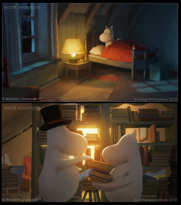 TonyHolmsten's tweet photo. Episode 10 and 11 #colorscripts from season 1 #Moominvalley #moomin https://t.co/lK80PRFVMd