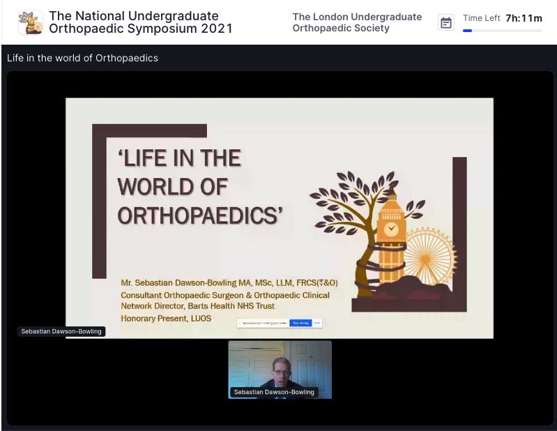 London Undergraduate Orthopaedic Society tweet media