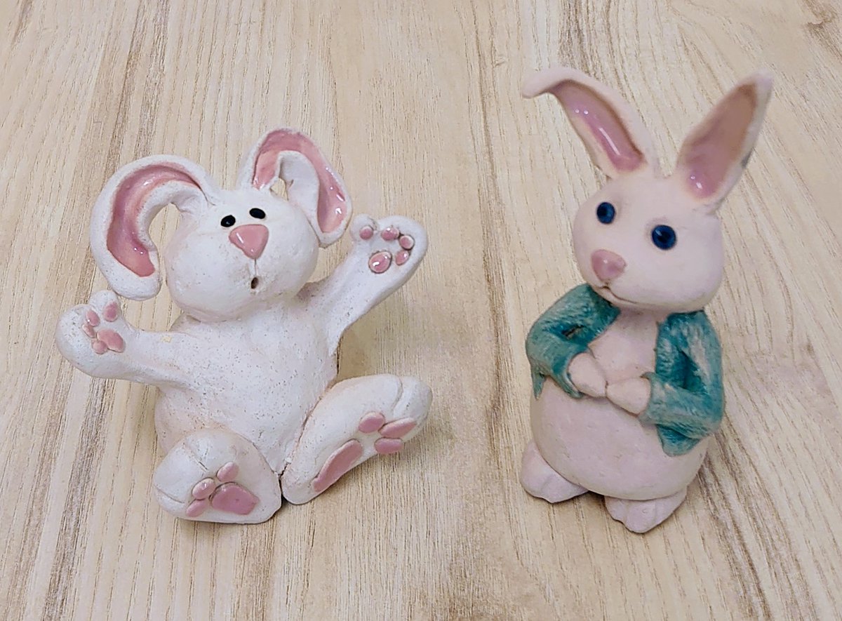 CreativeClayFor's tweet photo. Lookout, the bunny kits are coming soon for your Easter fun. Group residential care home takeaway kits also available.
https://t.co/pVEG5DiPUm
#TheCraftersUK #UKGiftHour @UKGiftHour
#UKWeekendHour @UKWeekendHour
#UKGiftAm https://t.co/r8aMtHXqQc