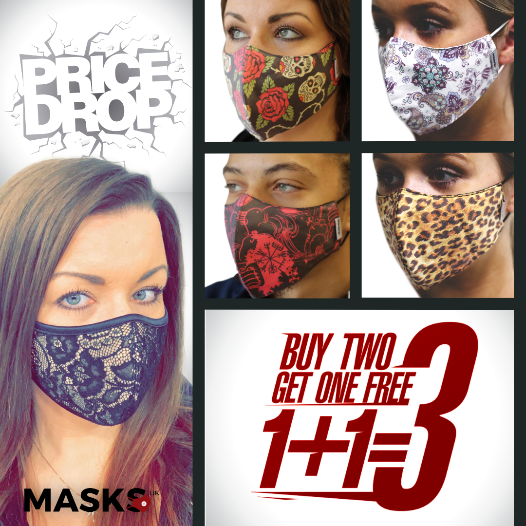 MasksukOfficial's tweet photo. MIC DROP - PRICE DROP! π€
All masks are now half price permanently and are also currently buy 2 get 1 free!!!
Grab yours now! πββοΈ https://t.co/6UGCJneL4K
#SafeScienceStyle #WearAMask #StaySafe #MasksUK https://t.co/jddbMoNYag