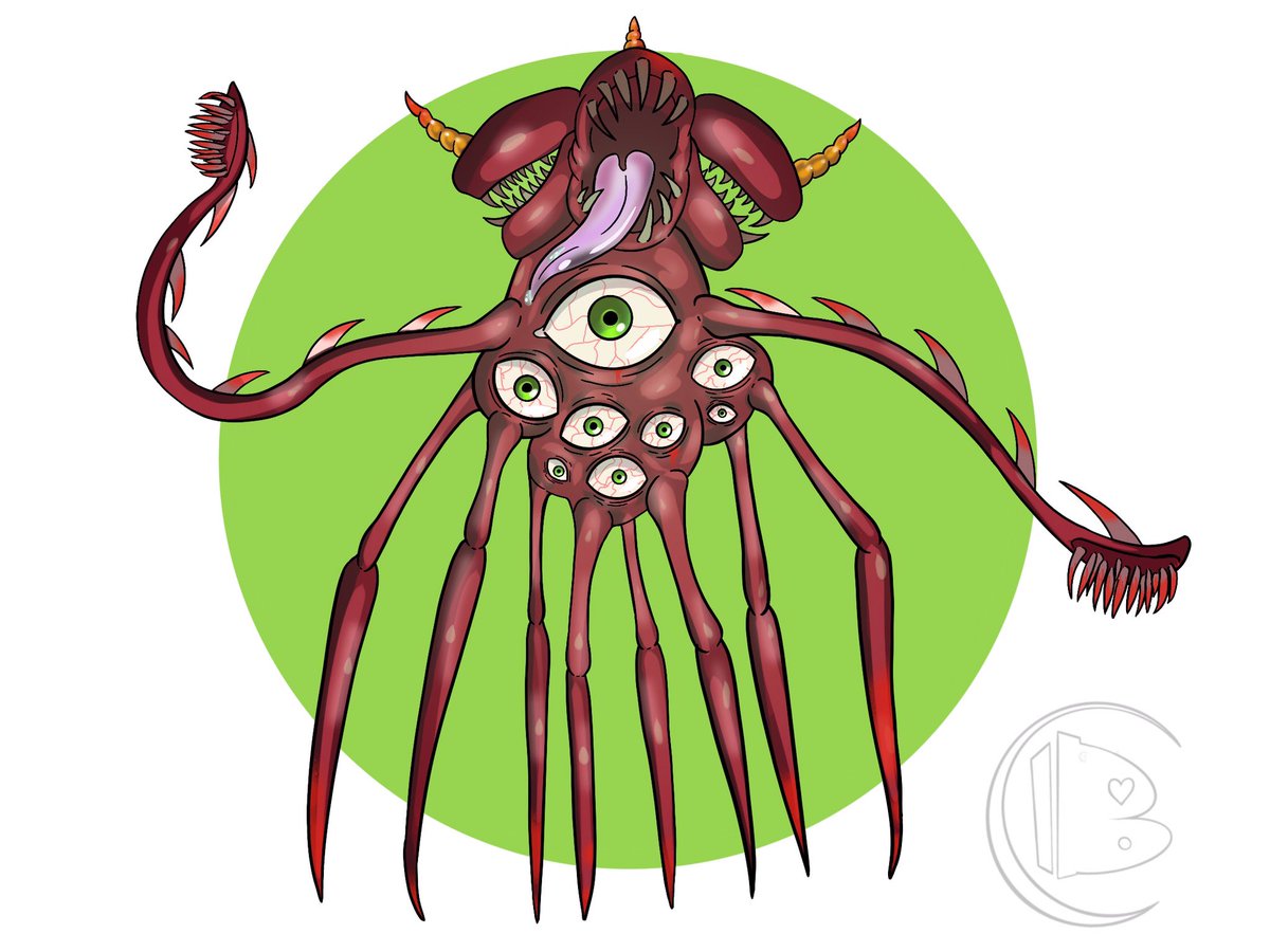 Briezeee's tweet photo. Monster bassssshhhh 

I had a lot of fun with this ... loved that I did it on stream too .. yaaaayyyy 

#monsterbash #inspiration #monster #tiktok #art #docmyart #digiart https://t.co/Ikup4rKN69