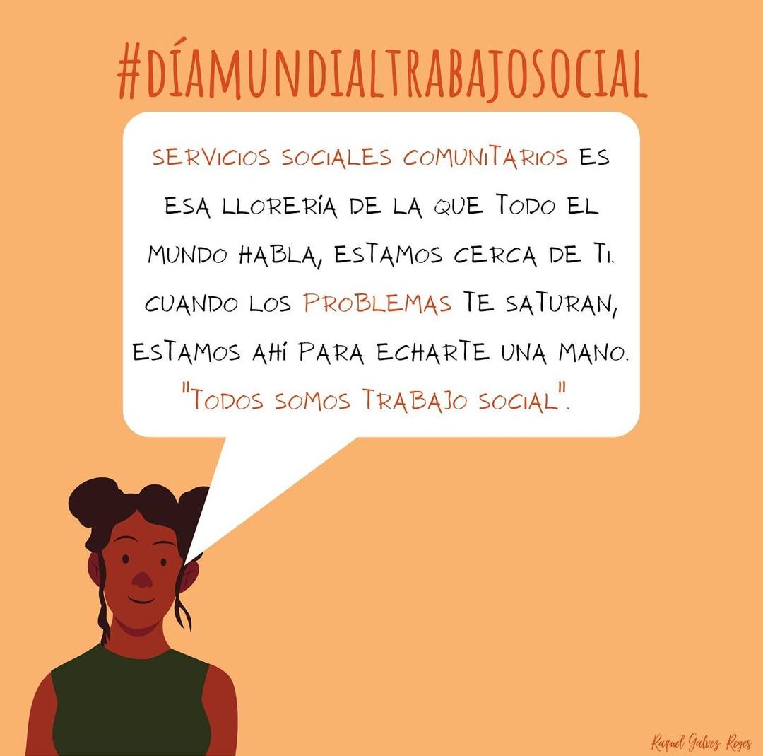Nunca viene mal desahogarse con alguien y los servicios sociales y sus trabajadores son quienes te van a escuchar cuando tengas un problema por eso "Todos Somos Trabajo Social"!! <a href="/RaquelGlvezRey3/">Raquel Gálvez Reyes</a>