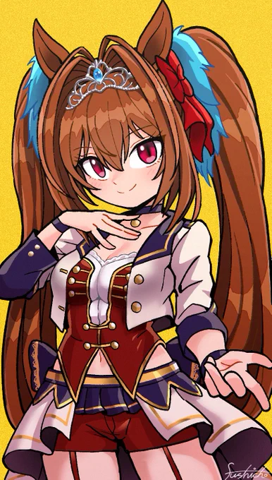 うちのエースを描きました
#ウマ娘 #ダイワスカーレット #イラスト 