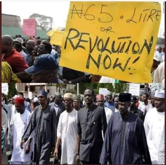 GREATMANspeaks's tweet photo. Where is @elrufai @NuhuRibadu @AuduOgbeh and co?
Your Oga @MBuhari  is working hard. Any commendation please.
#NOFuelPriceHike #RevolutionNow #BuhariHowFar https://t.co/tObRQ2sgAh