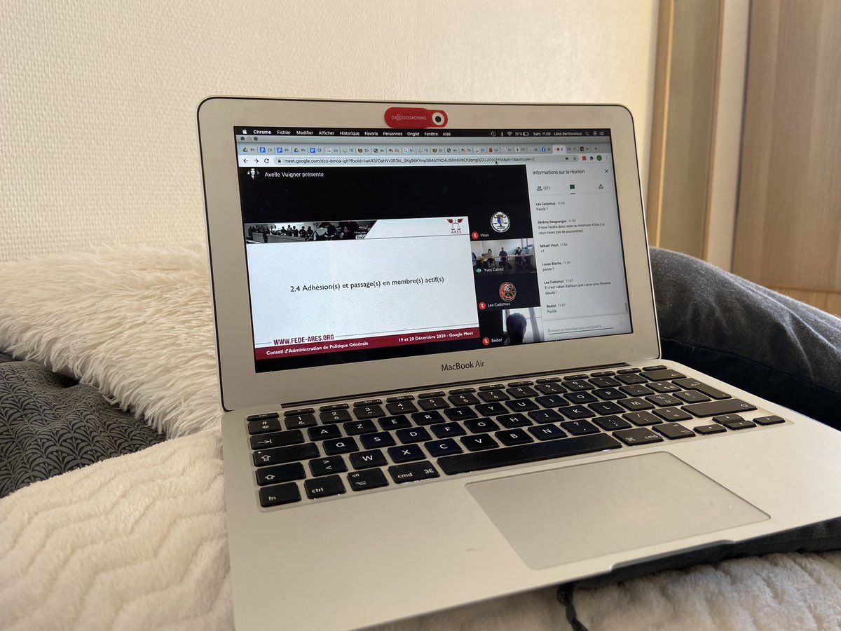 L’ACID Brest est présente au CA d’hiver de la @federationares ce week-end!