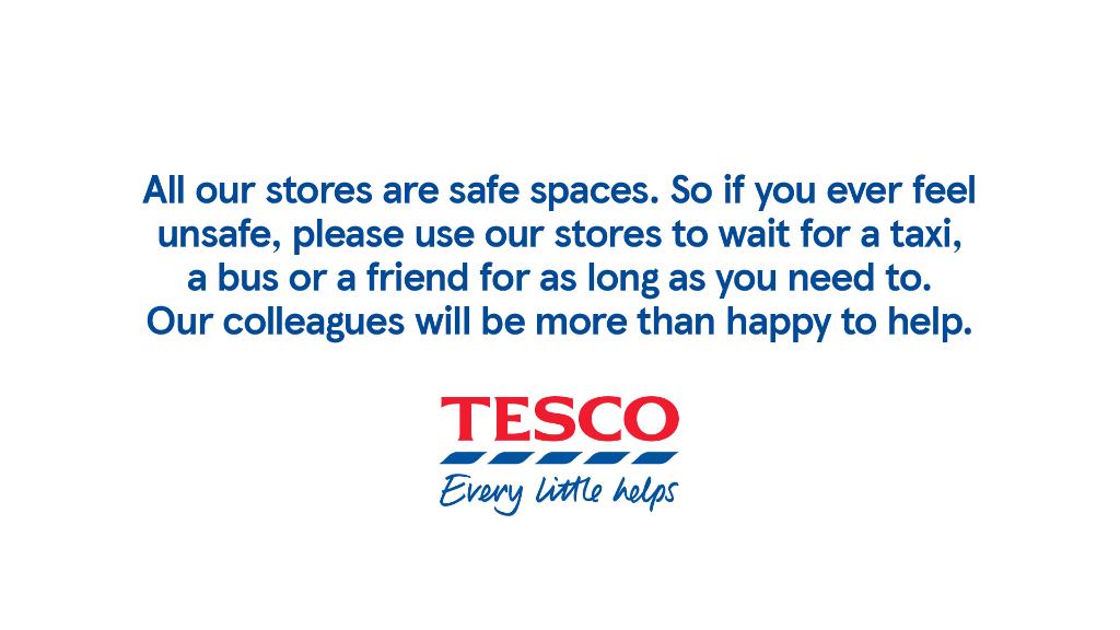 All our stores are safe spaces. Come in and ask for help any time you need it. #EveryLittleHelps