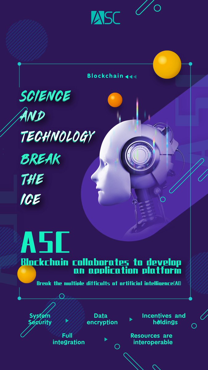 ASCCHAIN's tweet photo. Asc technology break!
Blockchain collaborates to develop an application platform
We'll let all participants see what we're 
We can all meet your needs
https://t.co/c0jobwdXqq https://t.co/O4zNR1AARZ