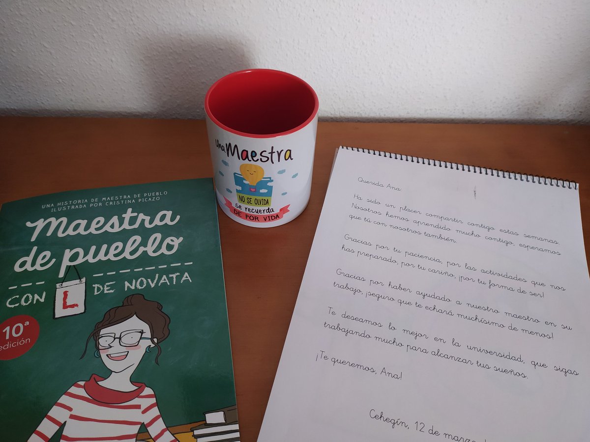 AnaGil_11's tweet photo. Después de dos meses de prácticas en un colegio, solo tengo palabras de agradecimiento. He aprendido mucho, he controlado situaciones impensables para mí, he crecido como persona y me he enamorado más de esta profesión. ¡Gracias a todos! Volveré @ceip_virgen
👩🏼‍🏫 https://t.co/Y9XM8AwG2w