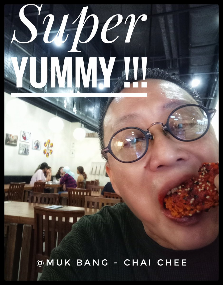 AlHaliff's tweet image. Super lunch at Muk Bang-Chai Chee. #mukbangkorean #halalkorean #halalfood