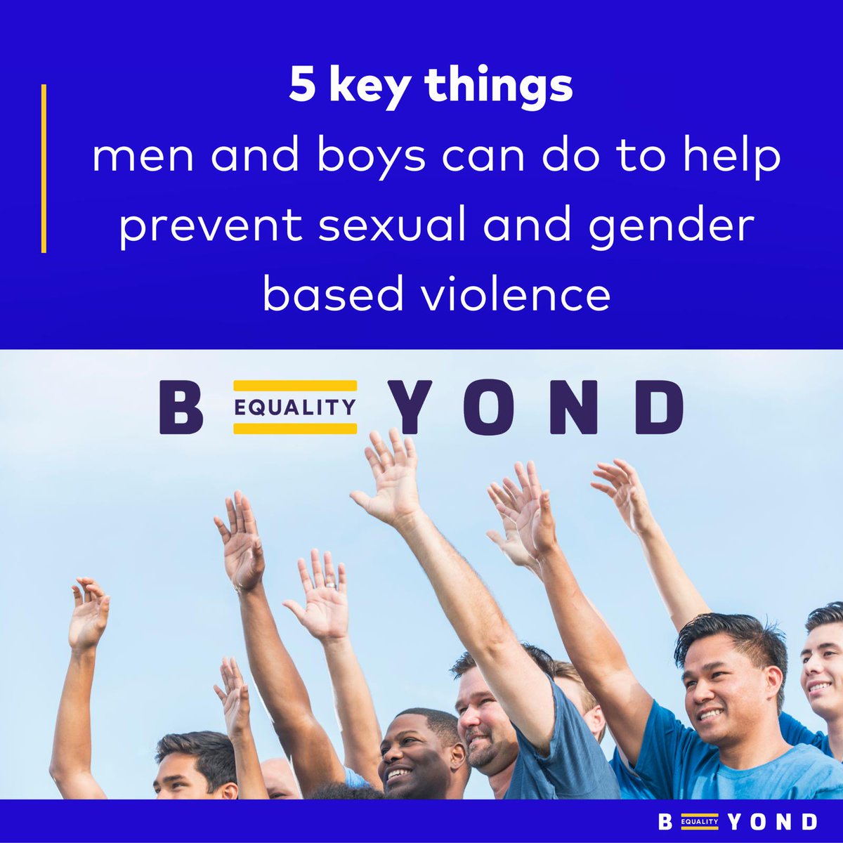 We want to provide some avenues for those men who want to be part of the long-term process of building a safer society. 
If you'd like to traing to be part of our volunteers or community allies, please sign up here: bit.ly/volunteeringBE

Here are some tips...