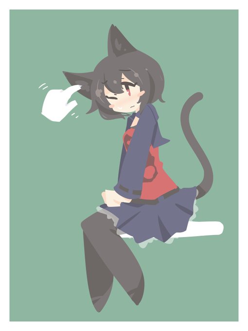 🐱タテハチャンの耳に指つっこみたい 