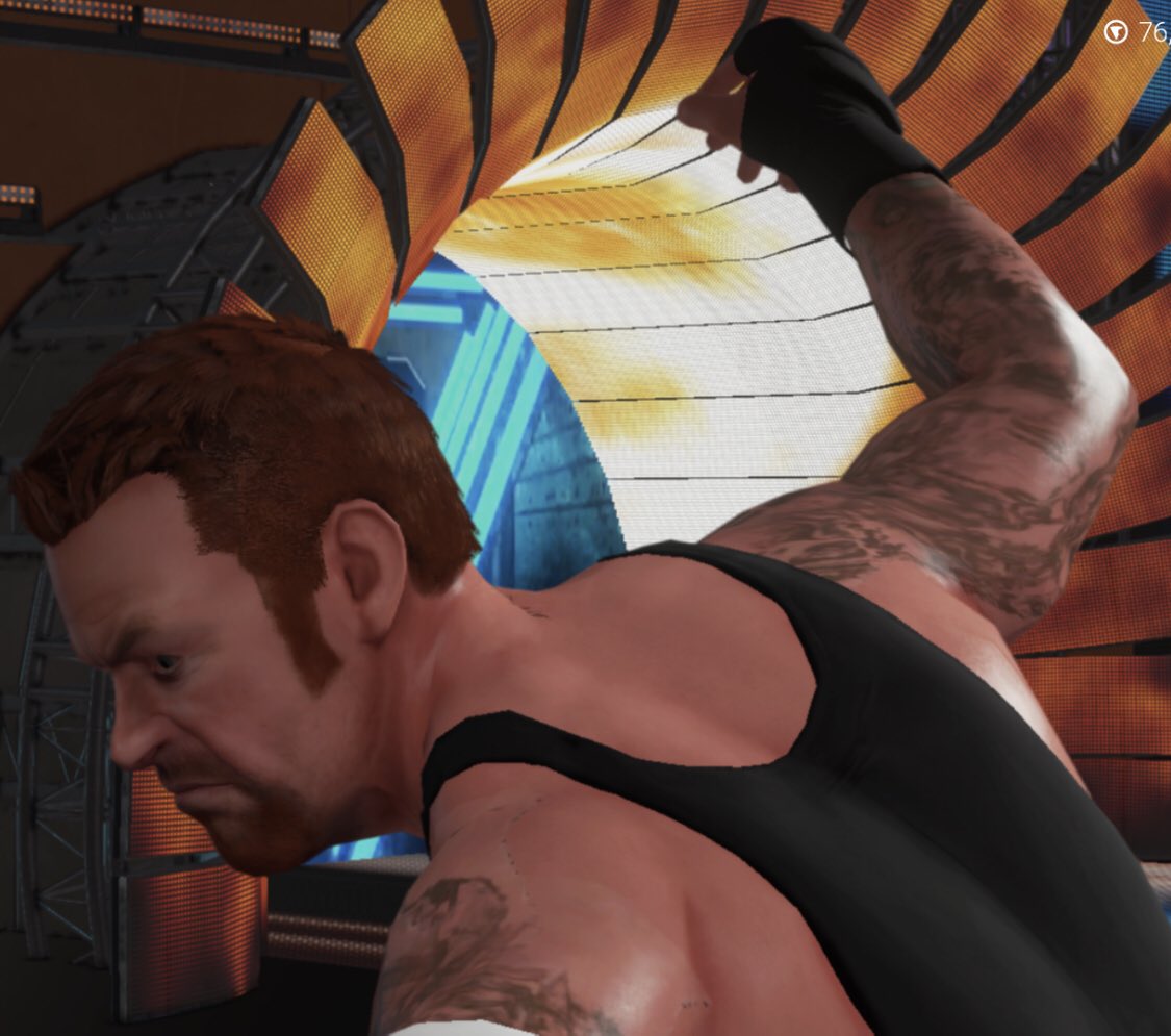 JKnife313's tweet photo. Some in-game shots of the new version.
#wwe2k19
#wwe2k20
#caws
#undertaker
#bigevilreddevil
#americanbadass
#wwfattitude
#ruthlessaggression
#wwegames https://t.co/YoFZrL60O4