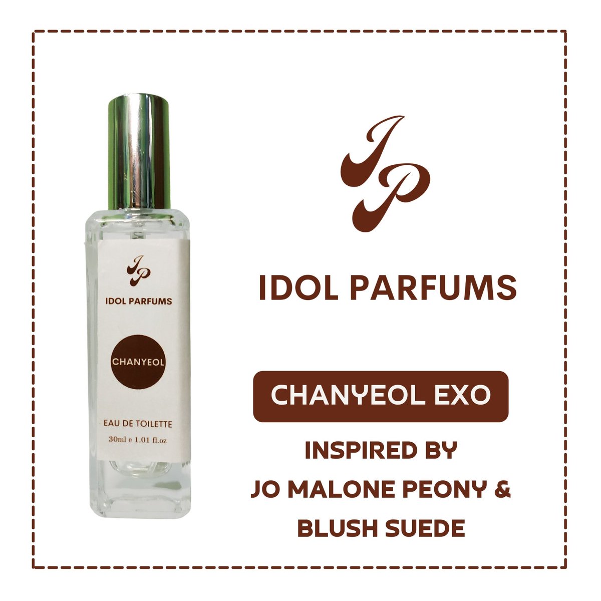 Idolparfums's tweet photo. @j_ailecafard @ohmybeautybank Halo Kak bisa dicoba nih parfumnya Yuta, Chanyeol, atau Jungkook yang wangi banget 😍 https://t.co/9hsQsvaKNX