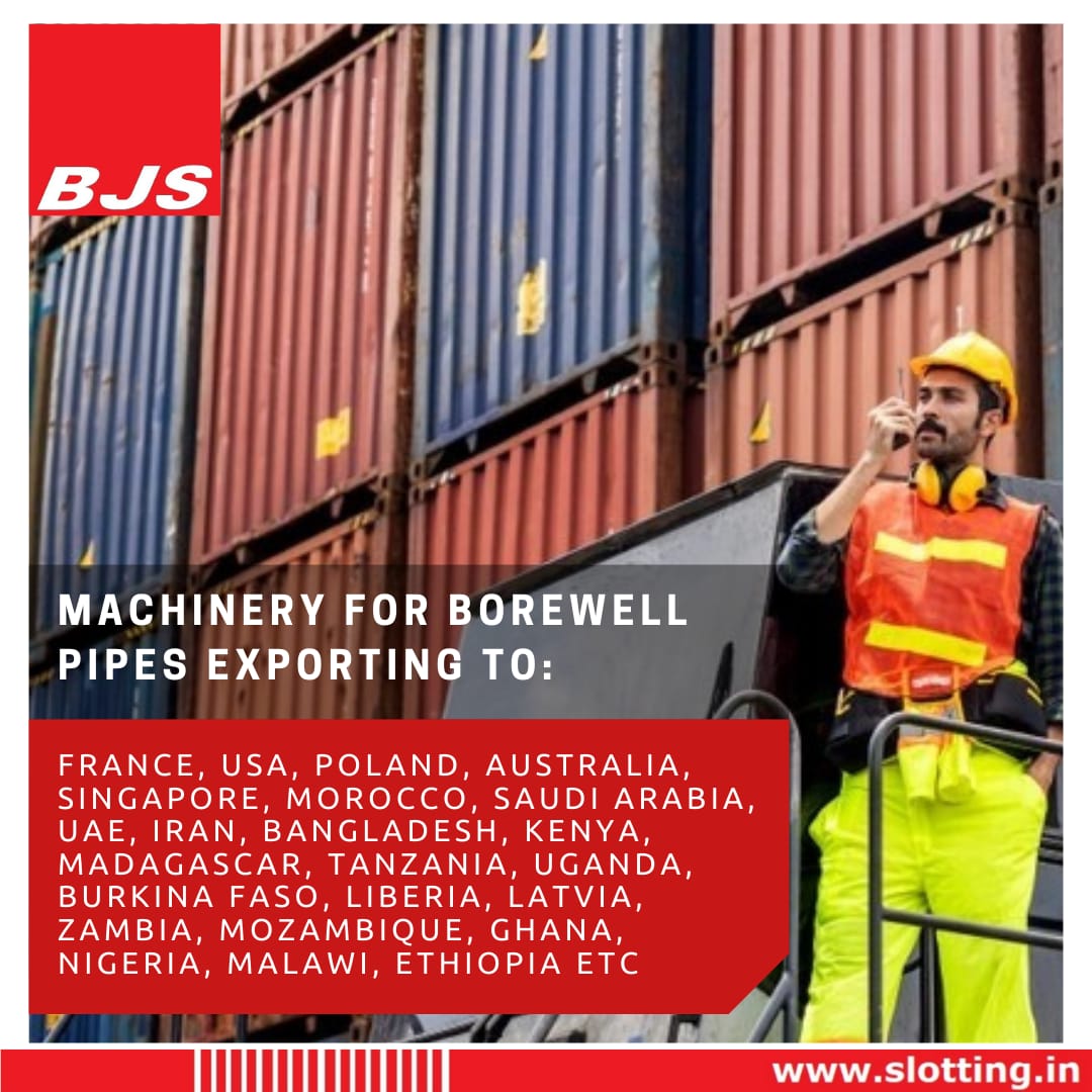 bjsengg's tweet image. Machinery For Borewell Pipes Exporting To...
slotting.in

#pvcworld #pvcpipe #pvc #borewellpipes #casingpipe #slotting #threading
#plastikcity #exporter #cncpipethreading #cncpipeslotting #bjs 
#pepipee #slottedpipes #threadedpipes #perforatedpipes