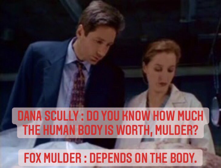 gilliansxgirl's tweet photo. Saturday night X Files rewatch #HellMoney S3.19. Very interesting idea with the body part lottery game plus I like how they tied it in with the hungry ghosts Chinese beliefs. I love the jade vases they use for the game 💚. This line tho ⬇️ & then the way he gazes at her 😉😍🥰 https://t.co/GLOiwTmwOx
