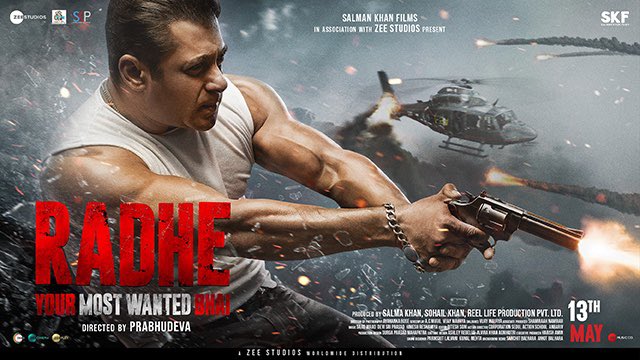 CineRanker's tweet image. #BRUpdate
#Radhe releases 13th May in Theatres!
Massive Eid gift by #SalmanKhan to Distributors, Audiences &amp;amp; Theatre owners!

#AliaBhatt's #Sita look from #RRRMovie out tomorrow!🔥

#ROM, #FarhanAkhtar &amp;amp; Sports Drama - Match #MadeInHeaven😜
#Toofan teaser was Fantastic! May 21st!