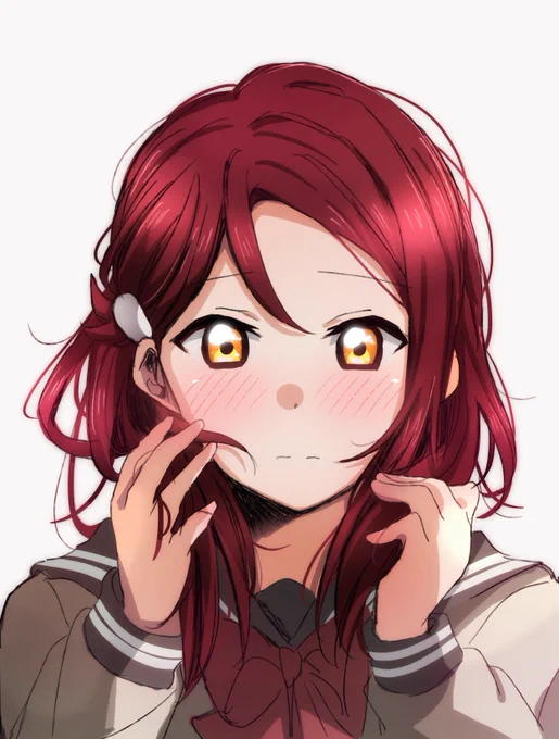 好きな人に褒められる梨子ちゃん

⚓️「梨子ちゃんの髪すごくきれいなあ...」
?「...そんなことないよ」

もう、梨子ちゃん大好き?❤️ 