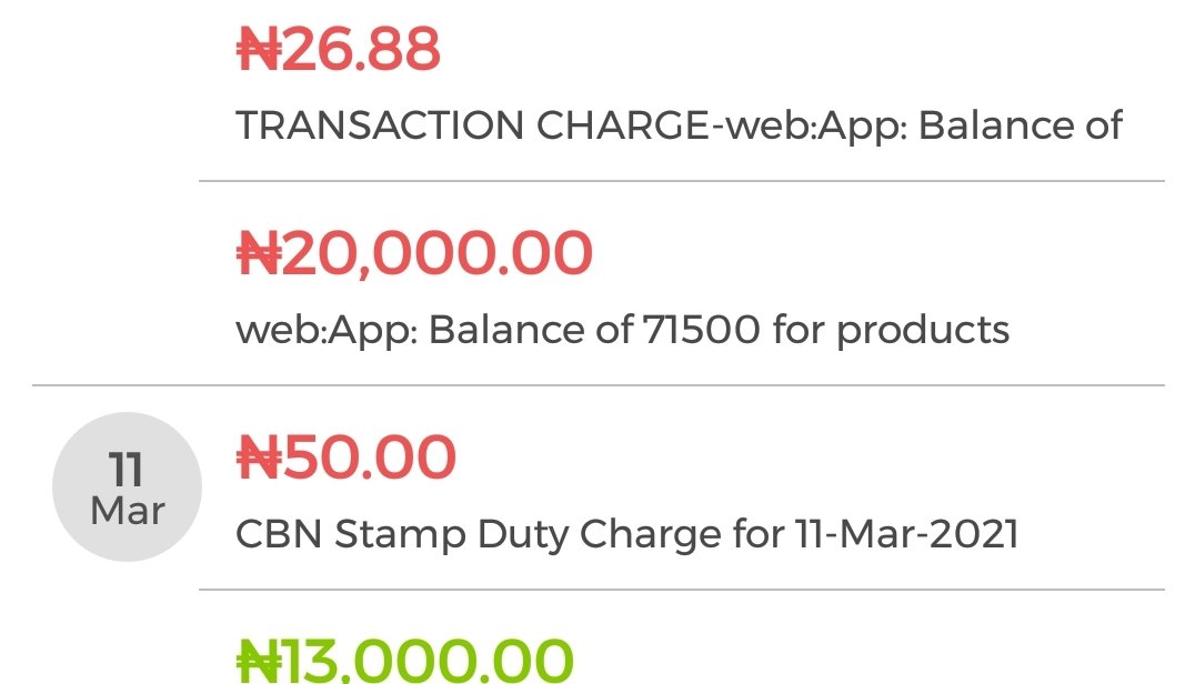 AtaniExpress's tweet photo. Please what's this 50 CBN @cenbank stamp duty deducted for transfers. Abeg is there any bank that don't charge this.
Money enter dey comot, money comot dey charge. 🤬
#AtaniExpress https://t.co/6IoROfvHyZ