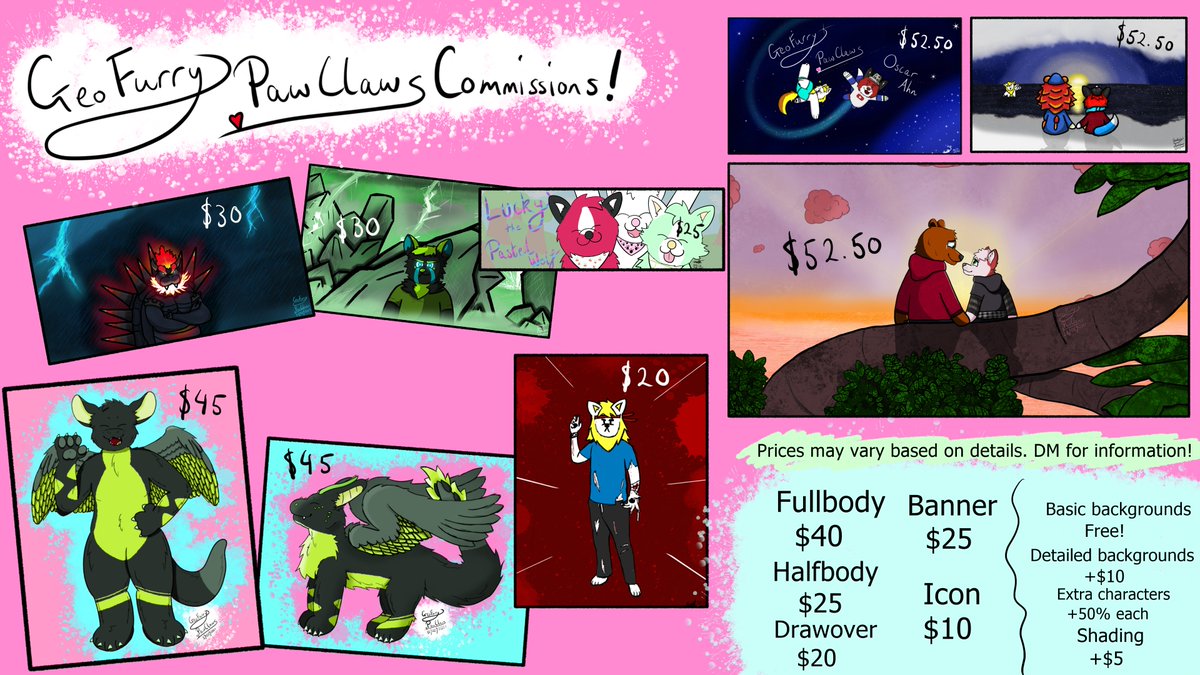 GeoFurry PawClaws! 🖌🐺 tweet media