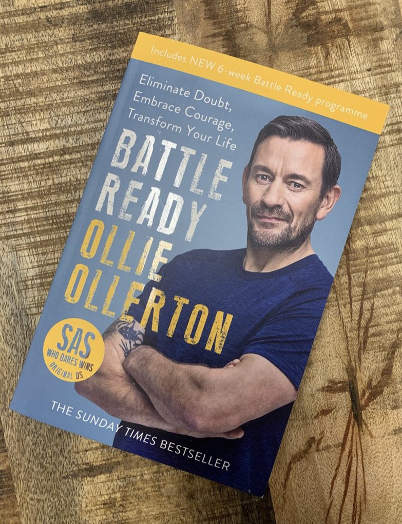 Giveaway! 📚🚨

Good morning everyone, as promised on our episode with <a href="/ollie_ollerton/">OLLIE OLLERTON</a> Ollie has kindly given us a signed copy of his latest book Battle Ready to give away. 

RT and follow us to enter!! 

#WheresTheTalkingLads 
#SASwhodareswins