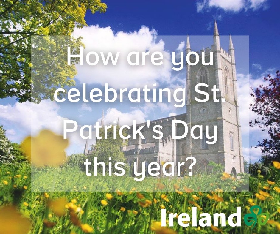 How are you celebrating St Patrick's Day this year? 

#HappyStPatricksDay #GlobalGreening #StPatricksDayAtHome