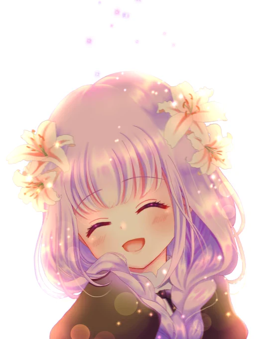 「ひとりはこわくて とてもさみしいけど 思い出たち、ほらこんなにあたたかいな」一柳結梨#アサルトリリィ #アサルトリリィ_FA #リリィ向上委員会 