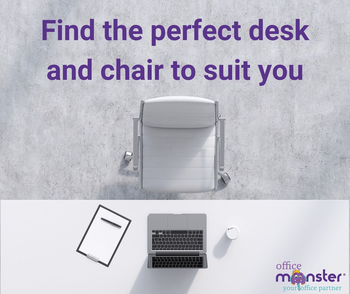 Make your workspace both comfortable and stylish. Check out our website 👉 officemonster.co.uk #office #work #desk #chair #furniture