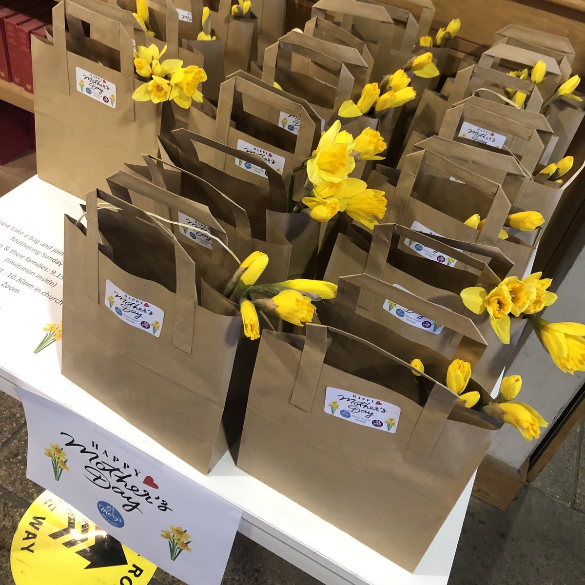 Mothering Sunday activity packs ready for collection!! Come &amp; grab one betwn 10am to 2pm and join us online or in church tomorrow in celebration of Mothers and all those who love and care for us. <a href="/StMarysPutney/">St Mary’s, Parish of Putney</a>
