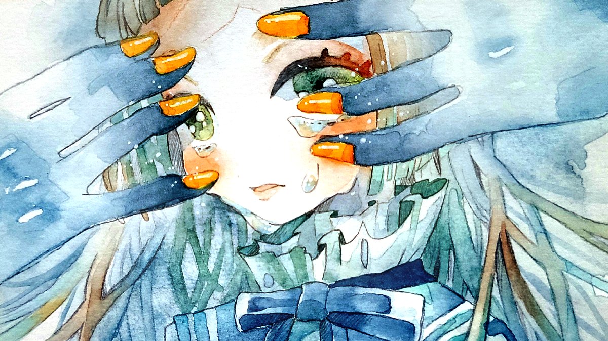 羨望の眼差し うもく 多忙のイラスト