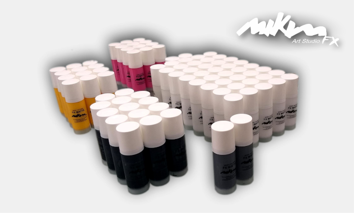MiKimFX's tweet photo. Virus free painting? Yep, it is possible! 

Also the UK is getting ready for it. This order is leaving on Monday. 

 #MiKimFX #facepaint #MiKimFXprocream https://t.co/lkVBinTiwz