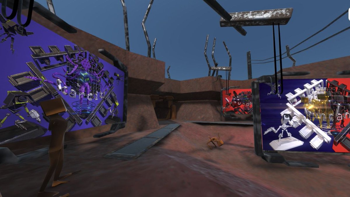 volt__edge's tweet photo. Give-away #nft and the gallery area in @MozillaHubs nearing completion ready for the treasure hunt / code breaking event; midnight this Monday.
Spread the word.
#crypto #scacity #abundance #nftart #crypto #eth #3dart #etherium #cryptocurrency #nfts #art #artwork @BuildWithCargo https://t.co/kuesn8YZzJ